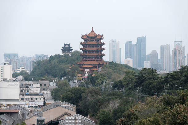 istock Yellow Crane tower, Wuhan, Hubei province 2194977811