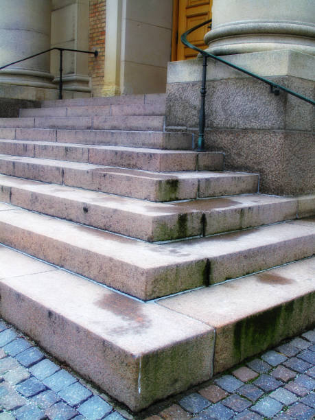 istock Stone steps and architectural details of a building in Spain 2194981535