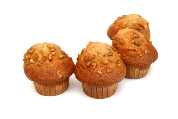istock An espresso banana nut muffin isolated on pure white background 2195005961