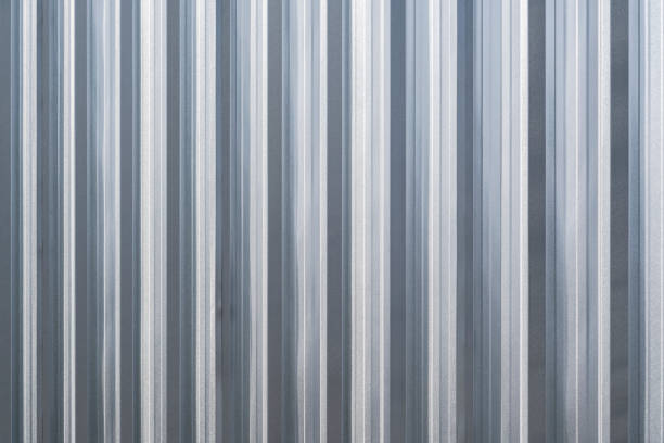istock metal sheet roofing and walling 2195016098
