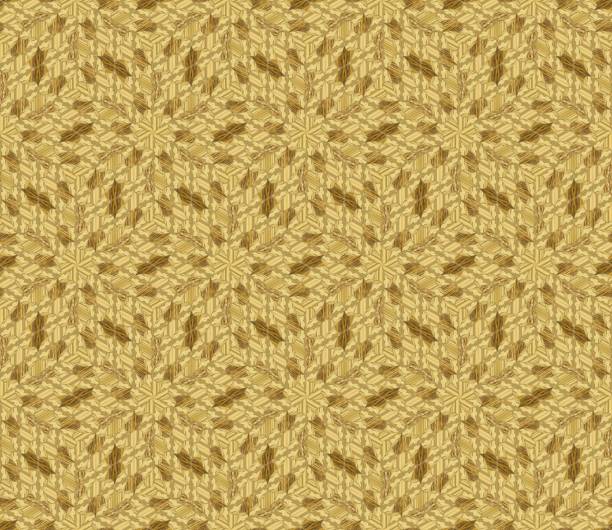 istock Seamless rhombus pattern. Mosaic. Wallpaper design. Seamless rhombuses for fabric, shirts, linens or textile. Endless pattern for ceramic tile, linoleum, or web page background. 3D cubes geometric 2195017970