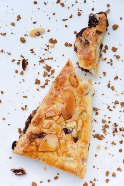 istock Almond Tart - white background. 2195020862