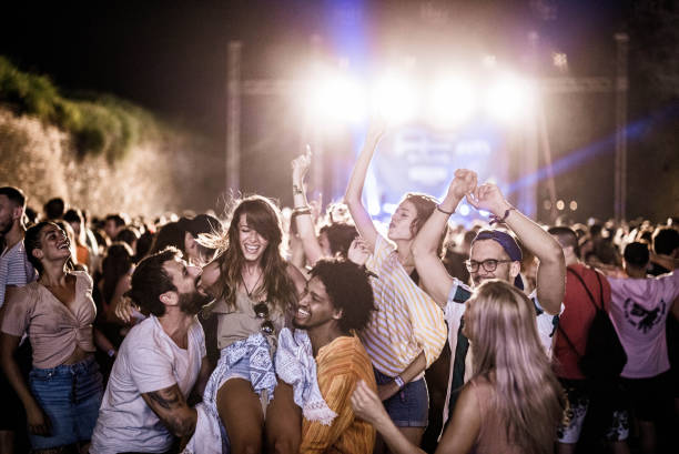 istock Fun on music festival! 2195027272