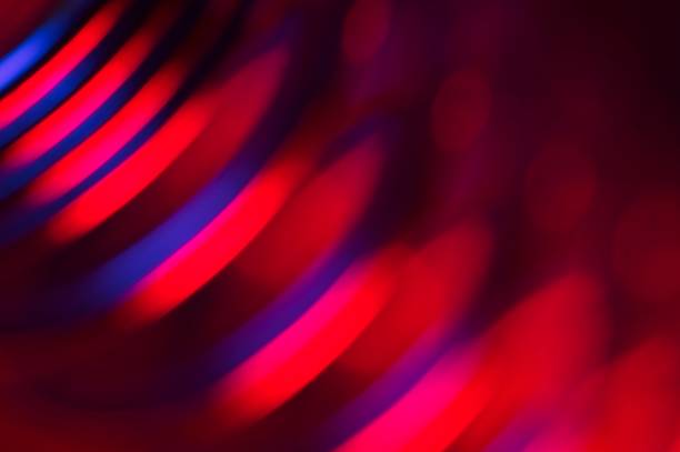 istock Abstract blurs of red and blue 2195037949