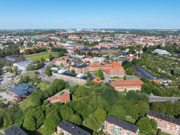 istock Aerial view of Lund 2195039406