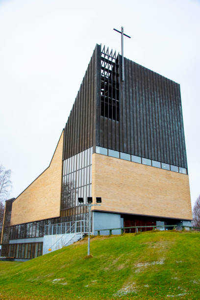 istock Church of Ivalo 2195042106
