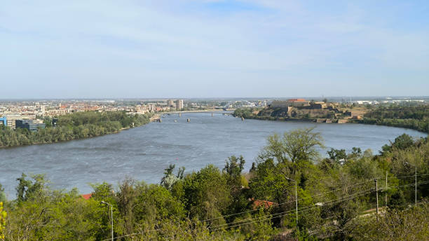 istock Petrovaradin Fortress by the Danube river in spring 2195064072