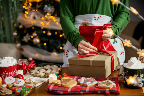 istock Cookies Get ready for Christmas market advent 2195066917
