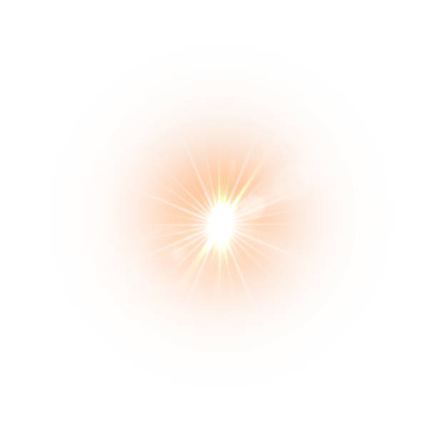 istock Light effect. Spotlight spark. Stadium Lighting. Sunlight, Spot lighting with insert bams of ICE strobes. Bring in the spotlight with a star. 2195073594