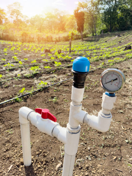 istock Water pump irriagtion agriculture 2195075084