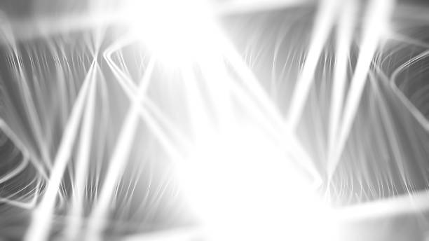 4K Soft futuristic line background photo
