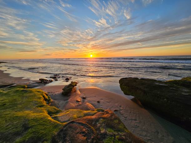 istock Magical sunset by the sea 2195091715
