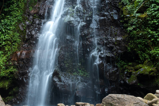 istock Cascading Waters over Mossy Rocks and Pebbles 2195094512