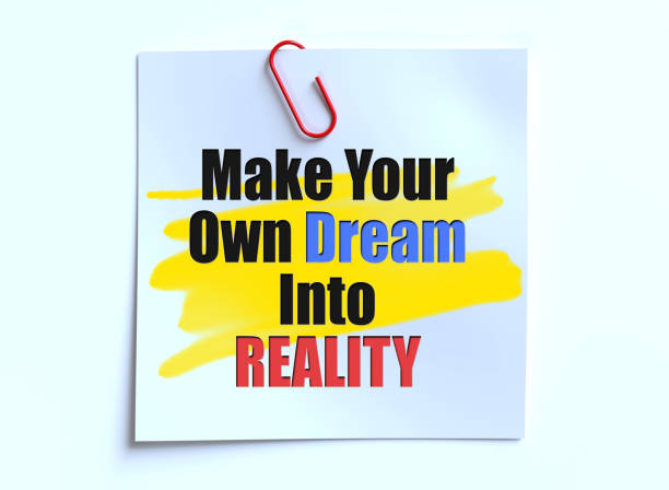 istock Make your own dream in to reality 2195103759
