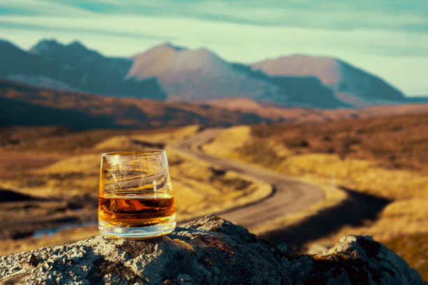 istock Scotch on a rock, wicked view 2195105885