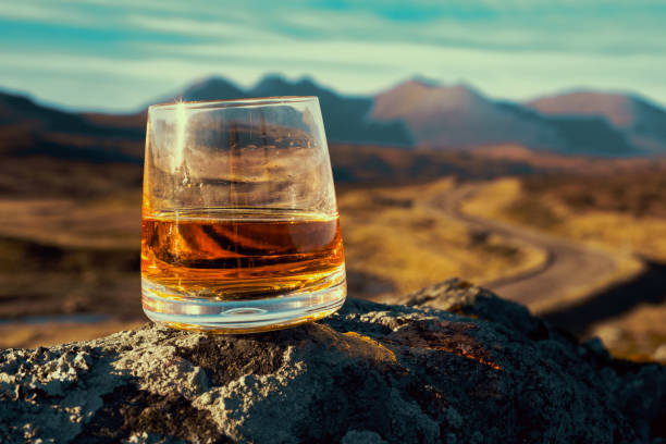 istock Scotch on a rock, wicked view 2195105923