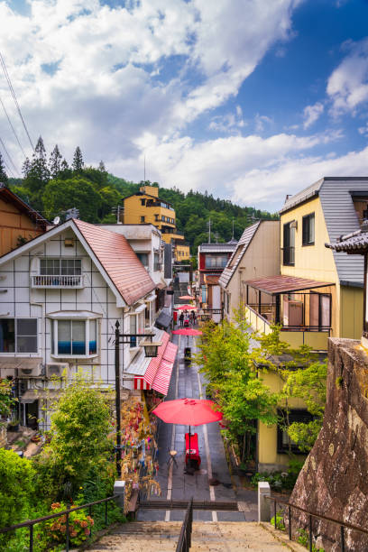Ueda, Nagano, Japan Quaint Townscape