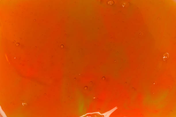 istock Red slime toy isolated background. 2195107599