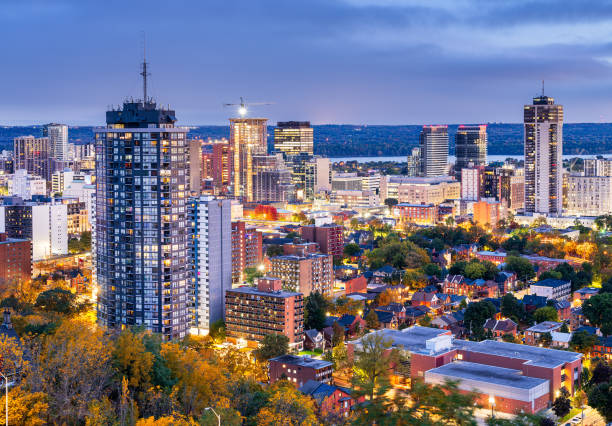 istock Hamilton, Ontario, Canada Downtown Cityscape 2195107826