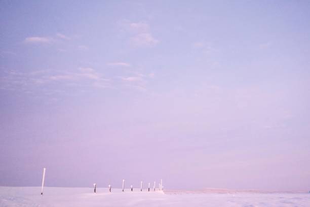 A photo of winter landscape in Danmak