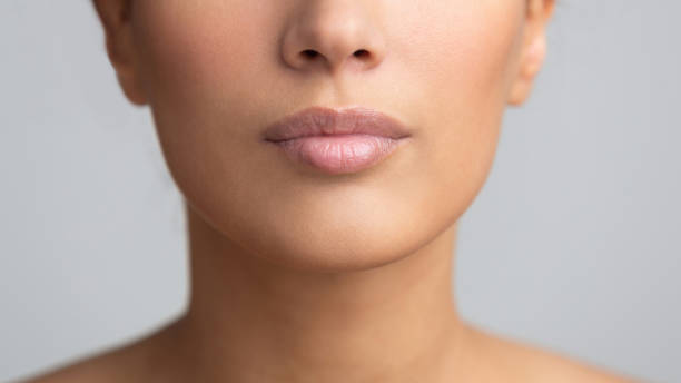 istock Beauty plastic. Perfect lips after filler injections 2195111895