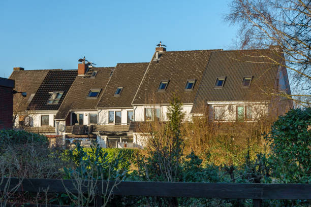 Terraced houses in northern Germany
