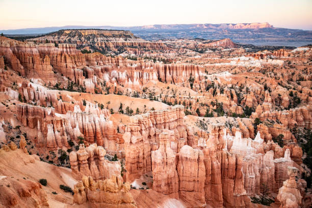 istock Scenic Rock Formations in Bryce Canyon National Park During Sunset 2195115254