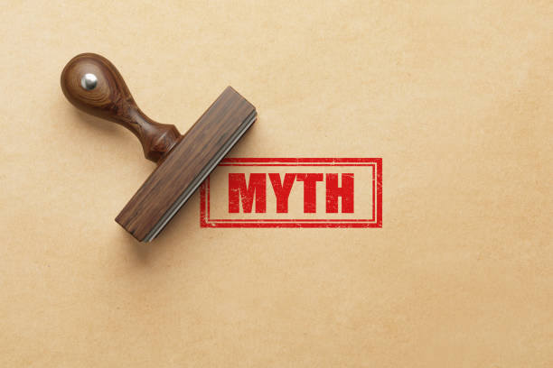 istock Myth Stamp On Brown Paper Background 2195125445