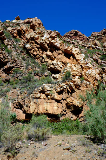 istock circular geological folding in south africa 2195125593