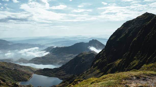 istock View of Snowdonia mountain range from Snowdon 2195128384