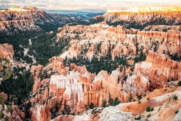 istock Stunning View of Bryce Canyon's Unique Rock Formations in Vivid Daylight 2195132170