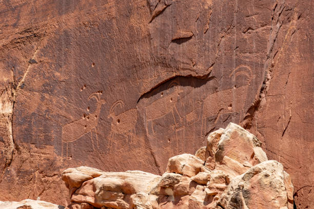 istock Petroglyphs at Capitol Reef National Park. 2195138351