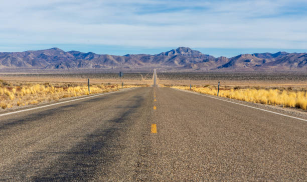 istock Panoramic desert landscape near Las Vegas 2195139032