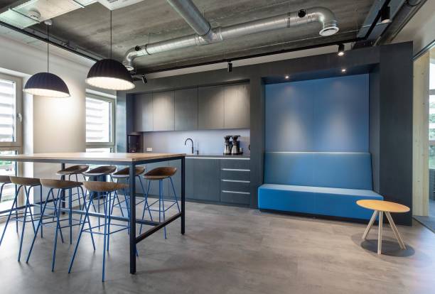istock Cafetaria furniture 2195140327