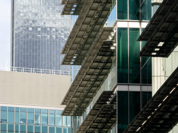 Modern office blocks in Melbourne, Victoria, Australia