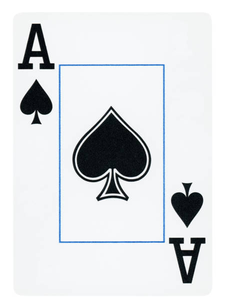 istock Ace Of Spades Isolated (clipping path included) 2195152787