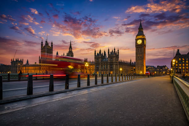 istock The illuminated Big Ben clocktower and Westminster Bridge in London 2195155497