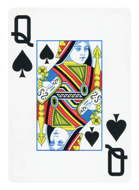 istock Queen Of Spades playing card - Isolated 2195155830