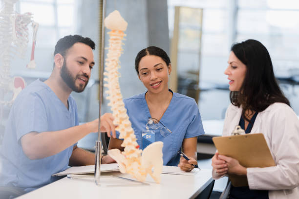 istock Diverse Medical Students Studying Anatomy Together in Classroom 2195157639