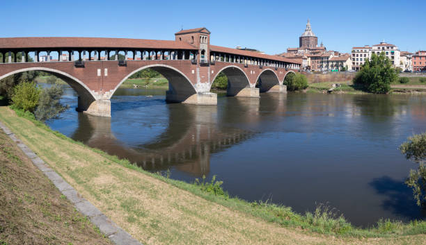 istock Pavia - The Ponte Copreto bridge. 2195169638