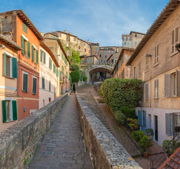 istock Perugia - The aqueduct and old town. 2195171868