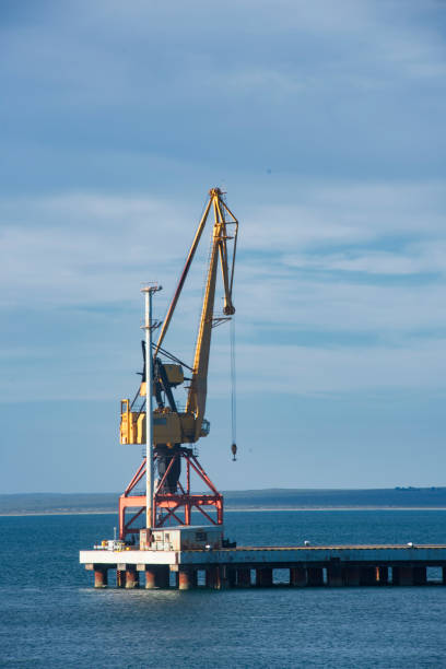 istock Crane at the Port 2195171903