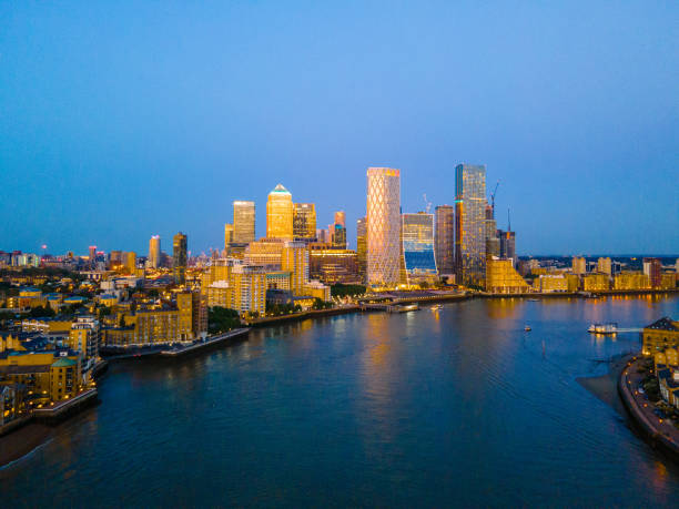 istock Twilight over London Skyline 2195175160