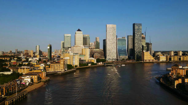 istock Skyline View of London's Financial District 2195175199