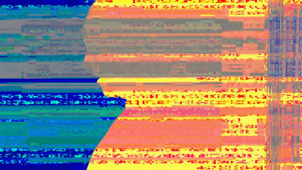 istock Glitch silhouette emotional damage face outline 2195175926