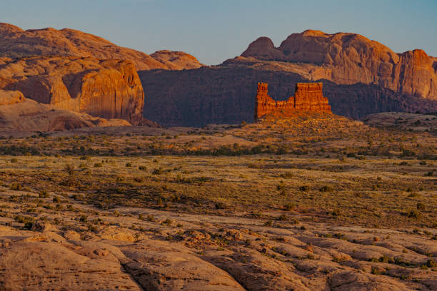 istock Sunset over Arches National Park 2195177924