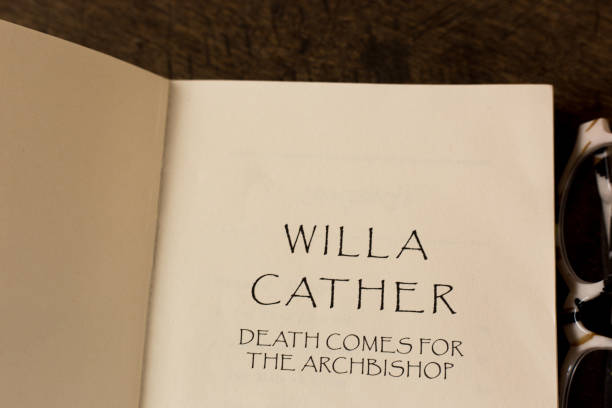 istock Open Book, Title Page: Death Comes for the Archbishop 2195180448