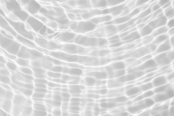 istock Abstract white transparent water shadow surface texture natural ripple background 2195187543