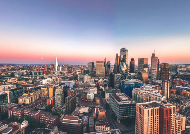 istock London skyline shining during golden hour at dusk 2195192045