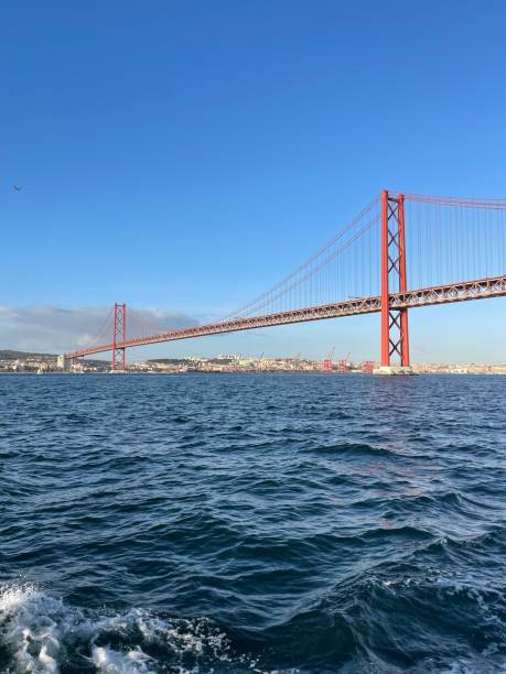 istock Bridge in Lisbon, Portugal 2195196402